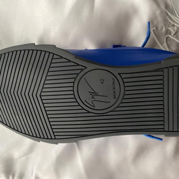 Giuseppe Zanotti Blue Men’s Sneaker Size 42 - Picture 6 of 6